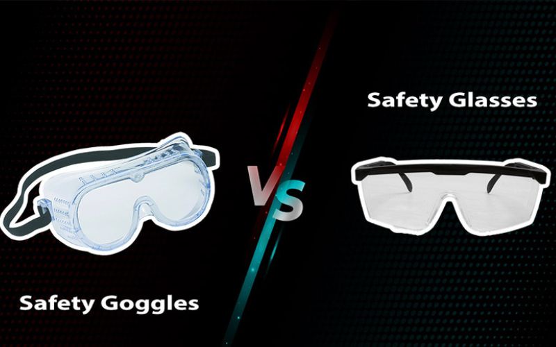 تفاوت عینک ایمنی و گاگل
