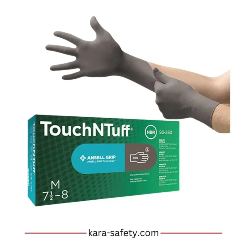 دستکش ایمنی Ansell مدل Touch N Tuff 93-250